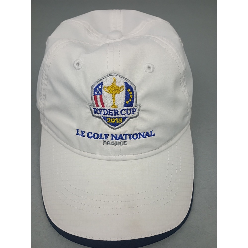 Kate Lord 2018 Ryder Cup Le Golf National France Performance Hat White Navy